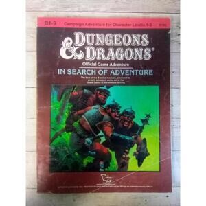TSR ADnD B 1-9 Grand Duchy of Karameikos 9190: In Search of Adventure